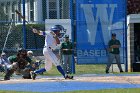 Baseball vs Babson  Wheaton College Baseball vs Babson during Semi final game of the NEWMAC Championship hosted by Wheaton. - (Photo by Keith Nordstrom) : Wheaton, baseball, NEWMAC